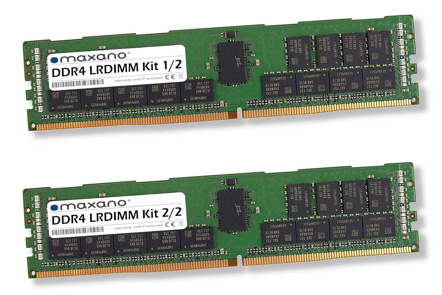 MAXANO 128GB Kit 128 für QNAP LRDIMM GB ES ES1686dc-2123IT RAM DDR4 Arbeitsspeicher (2x64GB) 2666MHz