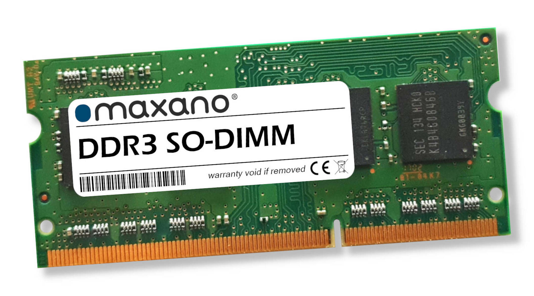 MAXANO 4GB RAM für QNAP Arbeitsspeicher SDRAM (PC3-12800 4 TS-451 GB SO-DIMM)