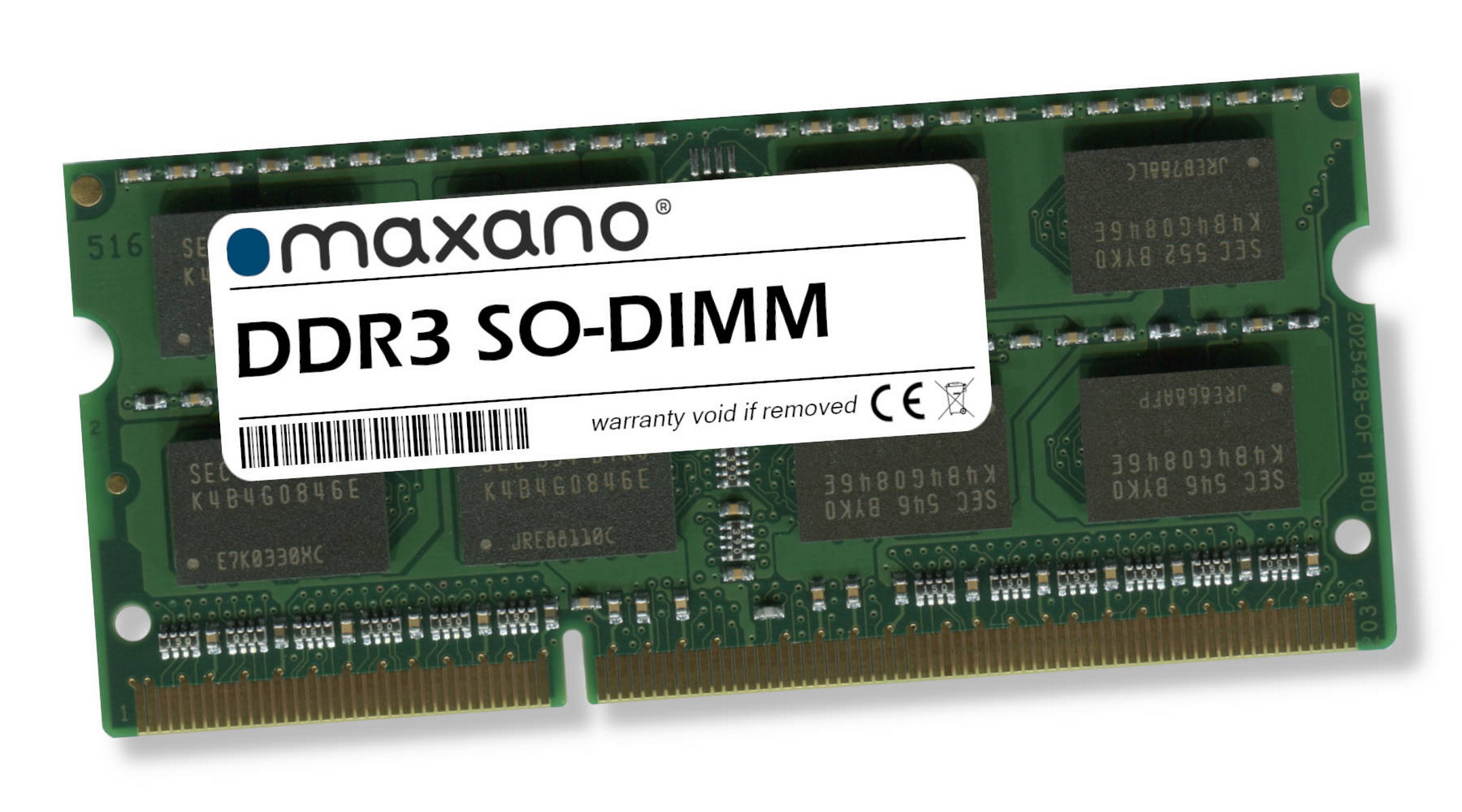 TS-451 SO-DIMM) für MAXANO Arbeitsspeicher QNAP SDRAM GB RAM 8 8GB (PC3-12800