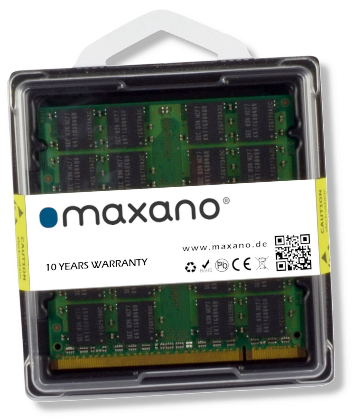 Arbeitsspeicher 16 SDRAM GB für MAXANO RAM 2x 8GB QNAP QGD-1600P (PC4-19200 SO-DIMM) 16GB Kit