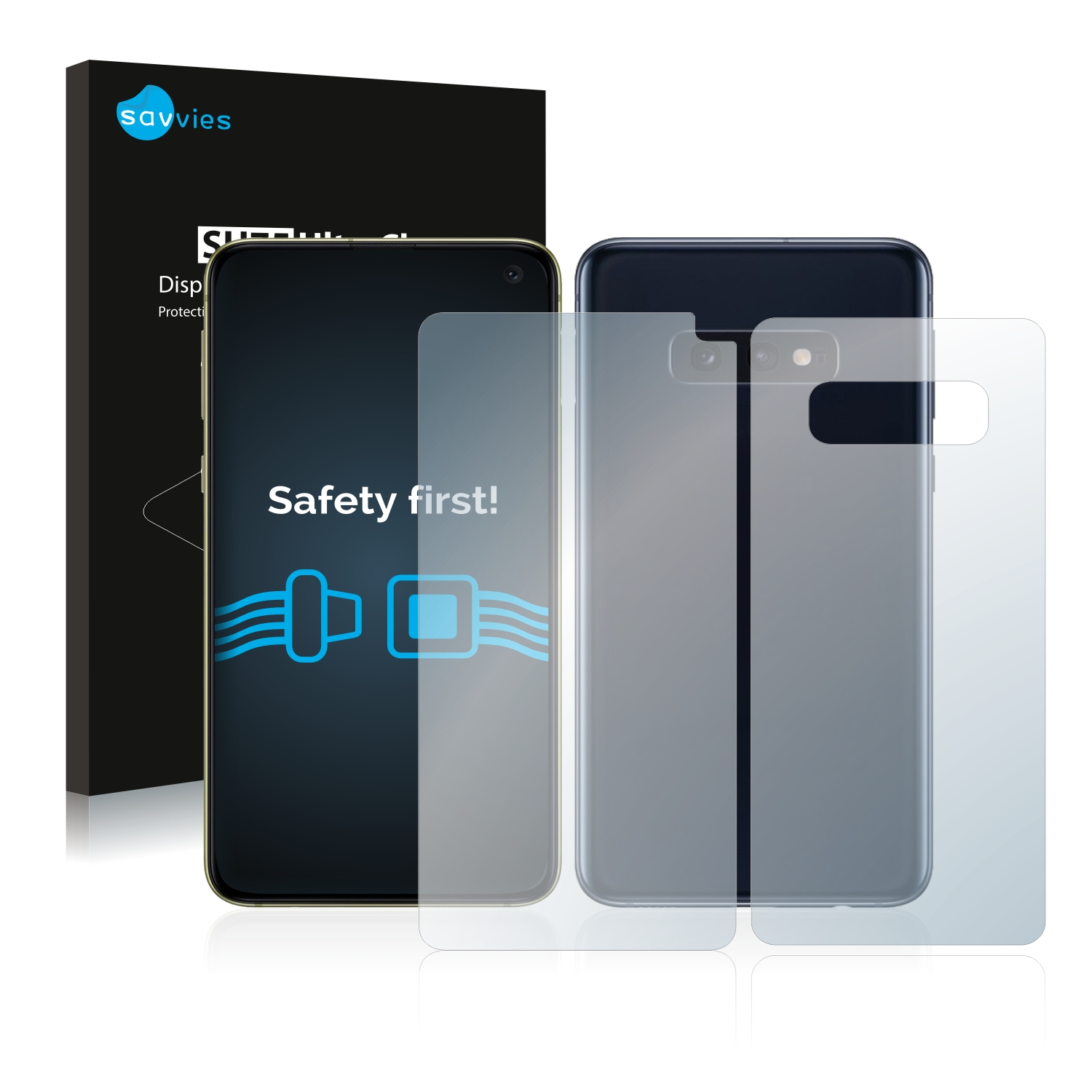 18x klare Schutzfolie(für S10e) SAVVIES Samsung Galaxy