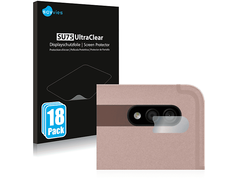 Galaxy klare SAVVIES 18x 2020) S7 Samsung Schutzfolie(für Plus WiFi Tab