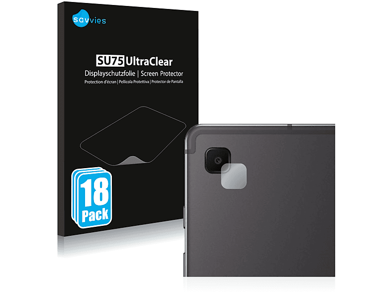 SAVVIES 18x klare Schutzfolie(für Samsung Galaxy Tab S6 Lite 2020) | Tabletschutzfolien