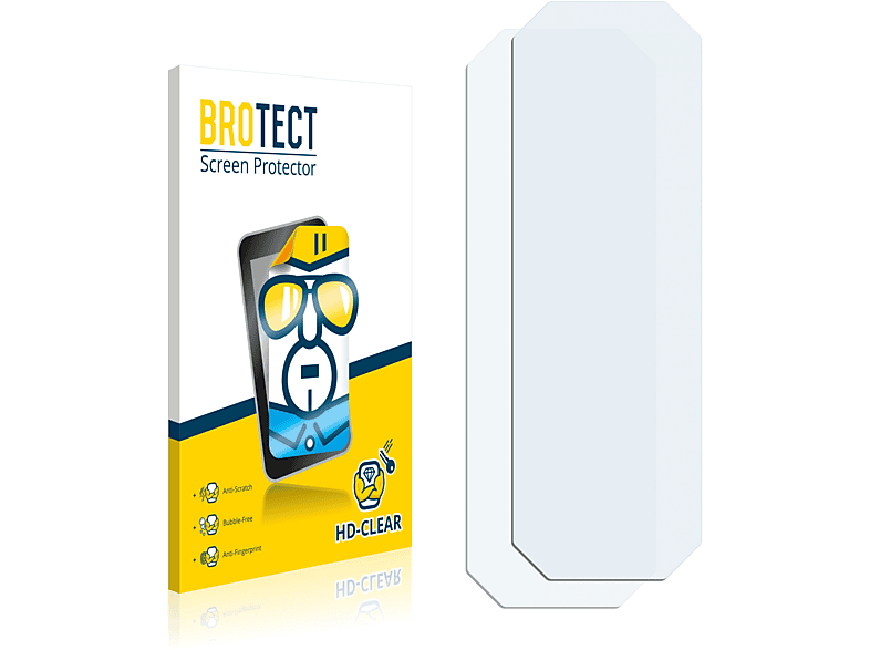 BROTECT 2x klare Schutzfolie(für Ulefone 10 5G) Armor