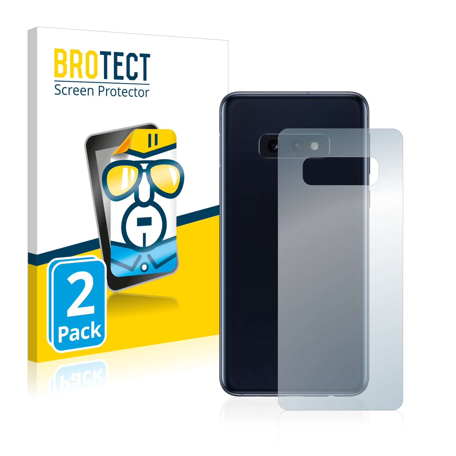 klare Schutzfolie(für 2x Samsung Galaxy BROTECT S10e)