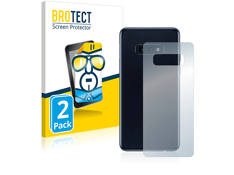 BROTECT 2x klare Schutzfolie(für Samsung Galaxy S10e)