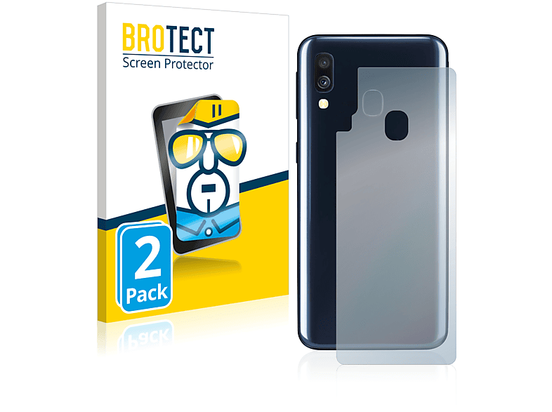 Samsung Schutzfolie(für Galaxy BROTECT A40) klare 2x