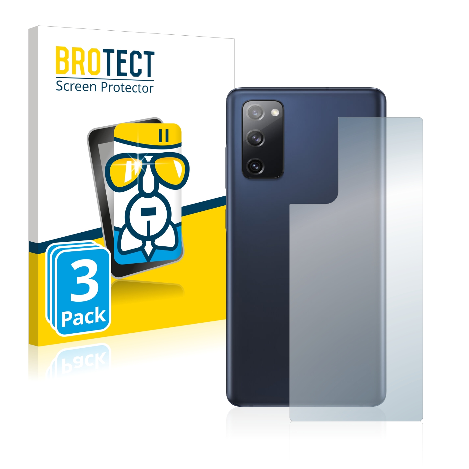 FE klare Galaxy Schutzfolie(für S20 Airglass BROTECT 5G) 3x Samsung