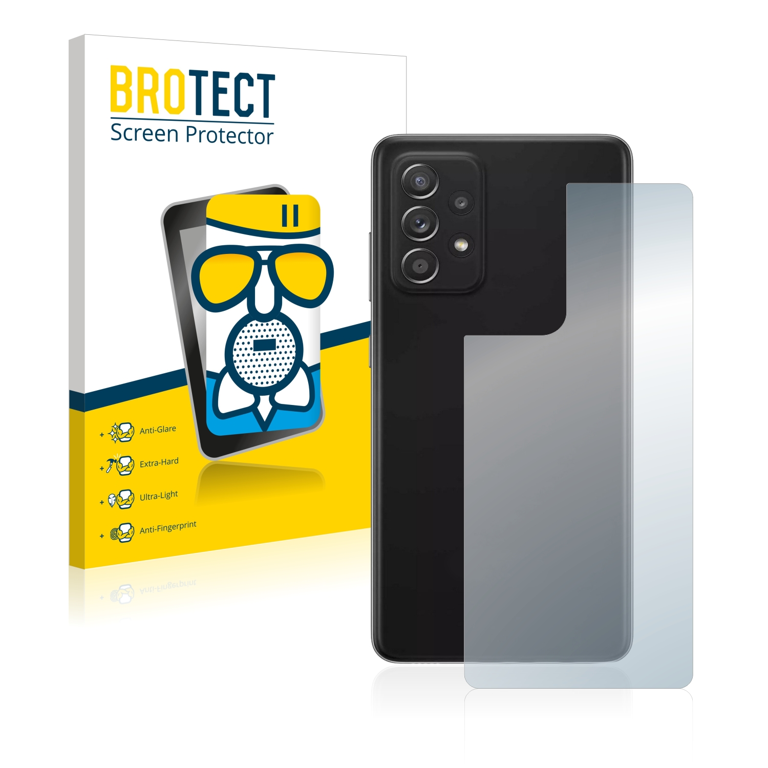 BROTECT Airglass matte Samsung A52) Galaxy Schutzfolie(für