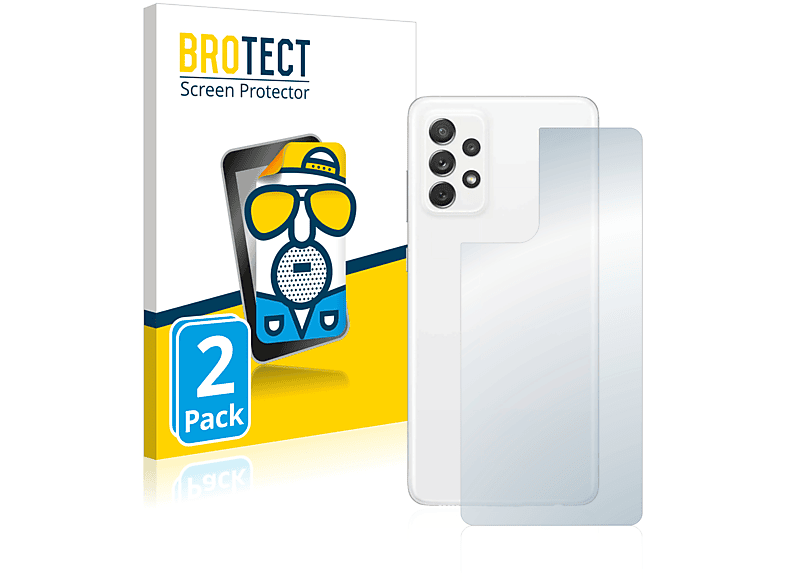 BROTECT 2x matte Schutzfolie(für Samsung A72 Galaxy 5G)
