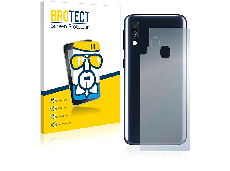 BROTECT Airglass klare Schutzfolie(für Samsung Galaxy A40)