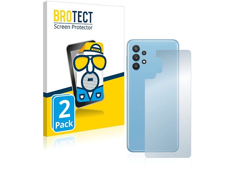 BROTECT 2x matte Schutzfolie(für Samsung 5G) A32 Galaxy