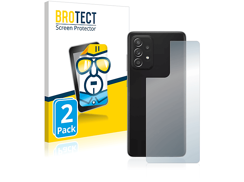 BROTECT 2x Samsung 5G) A52 Schutzfolie(für Galaxy klare