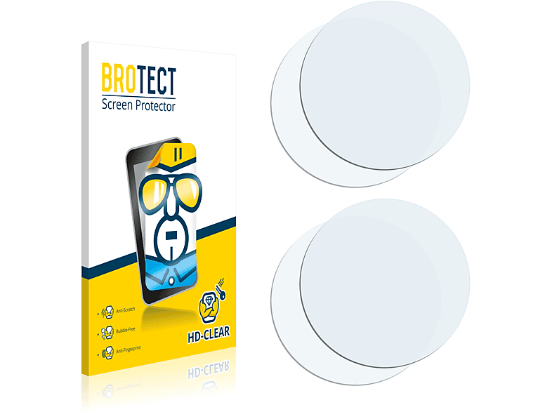 BROTECT 2x klare Schutzfolie(für Oppo Find X5 Pro)