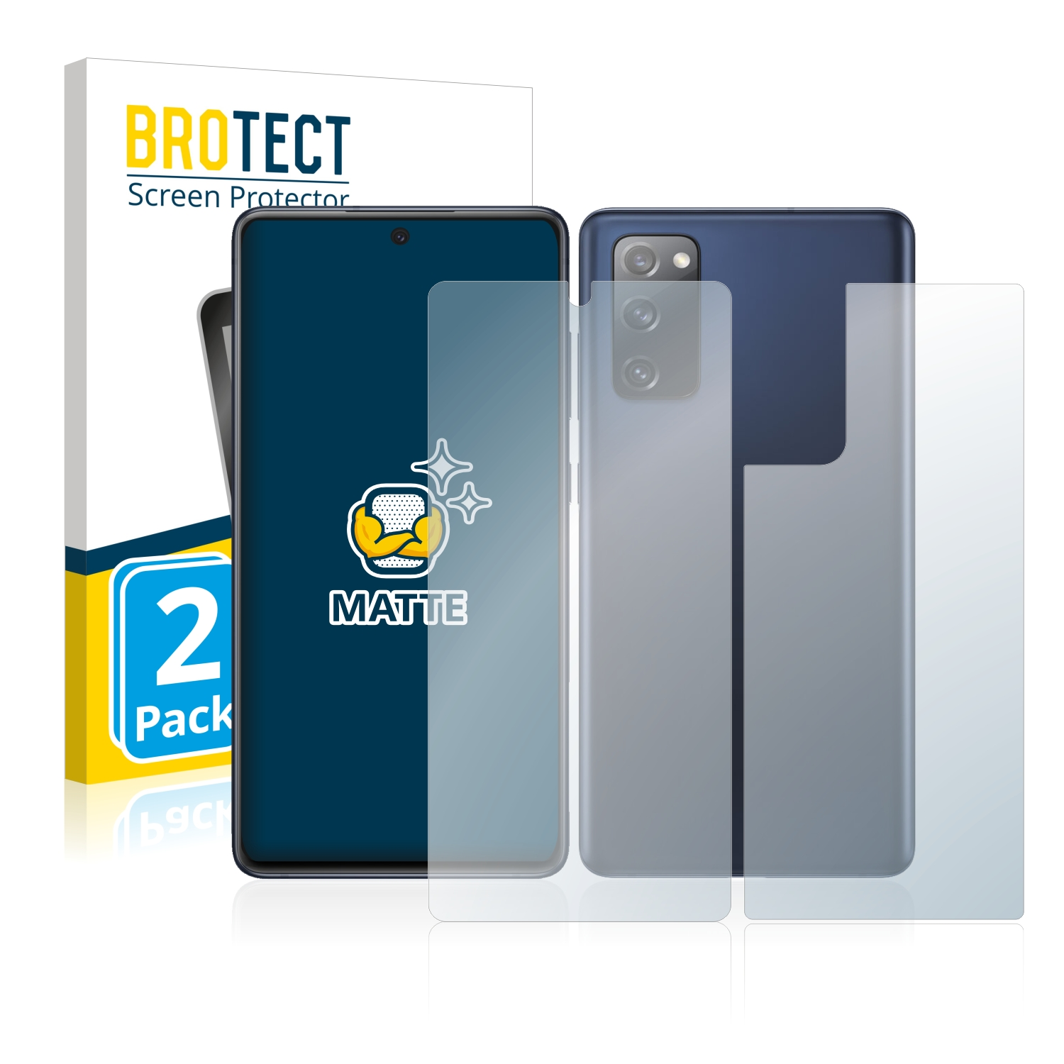 BROTECT Schutzfolie(für 2x Galaxy S20 5G) FE Samsung matte