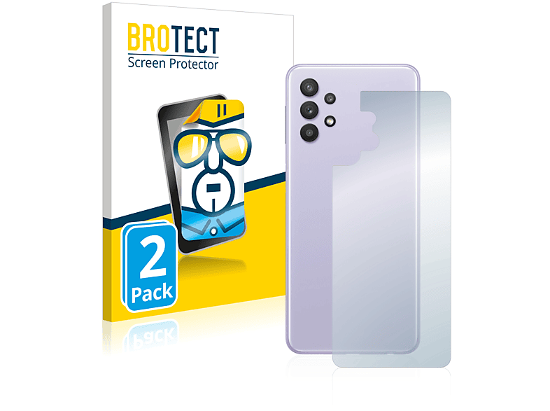 Galaxy 2x A32) klare Schutzfolie(für BROTECT Samsung
