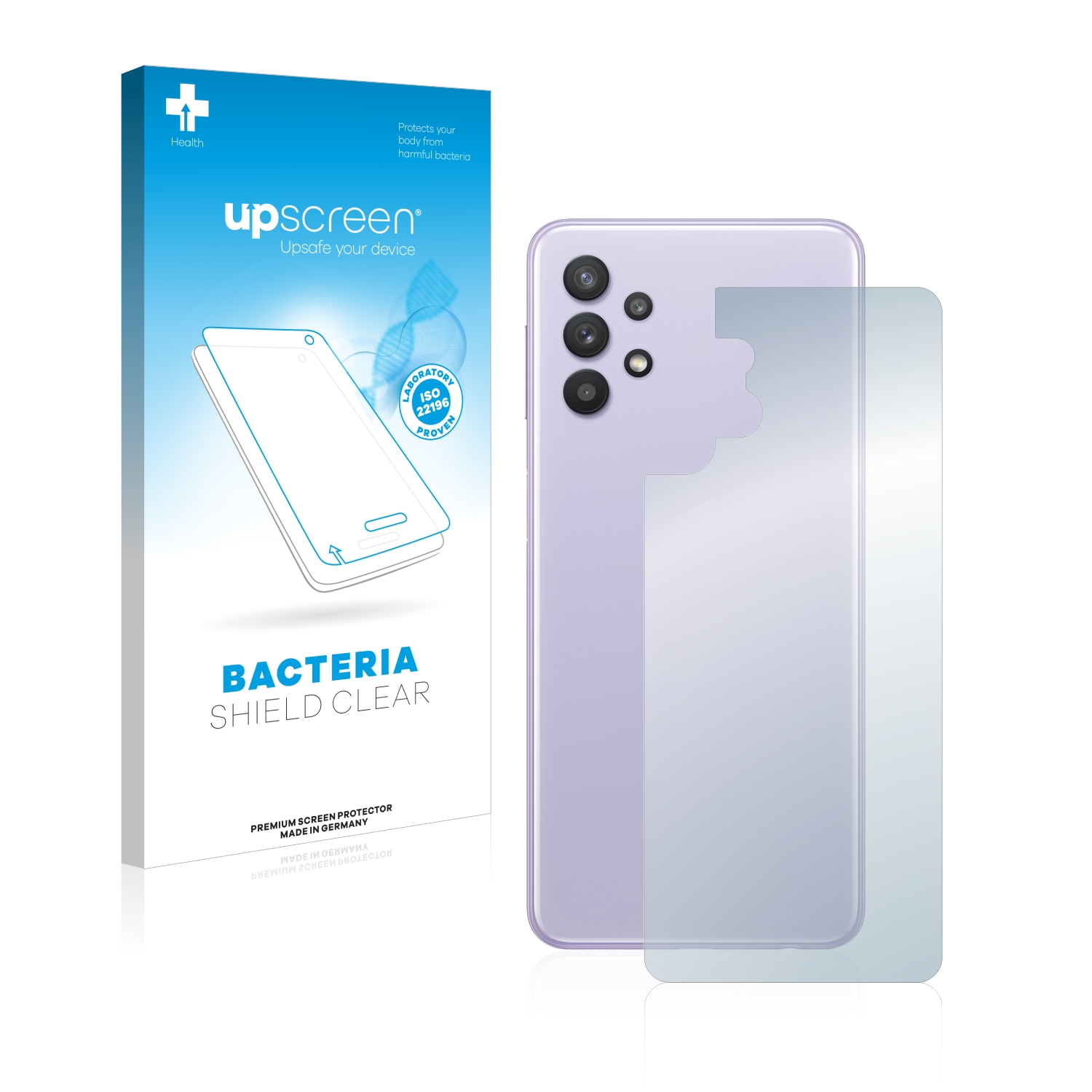 UPSCREEN antibakteriell klare Schutzfolie(für A32) Galaxy Samsung