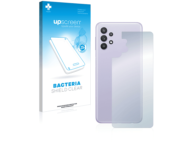 UPSCREEN antibakteriell klare Schutzfolie(für Samsung Galaxy A32)