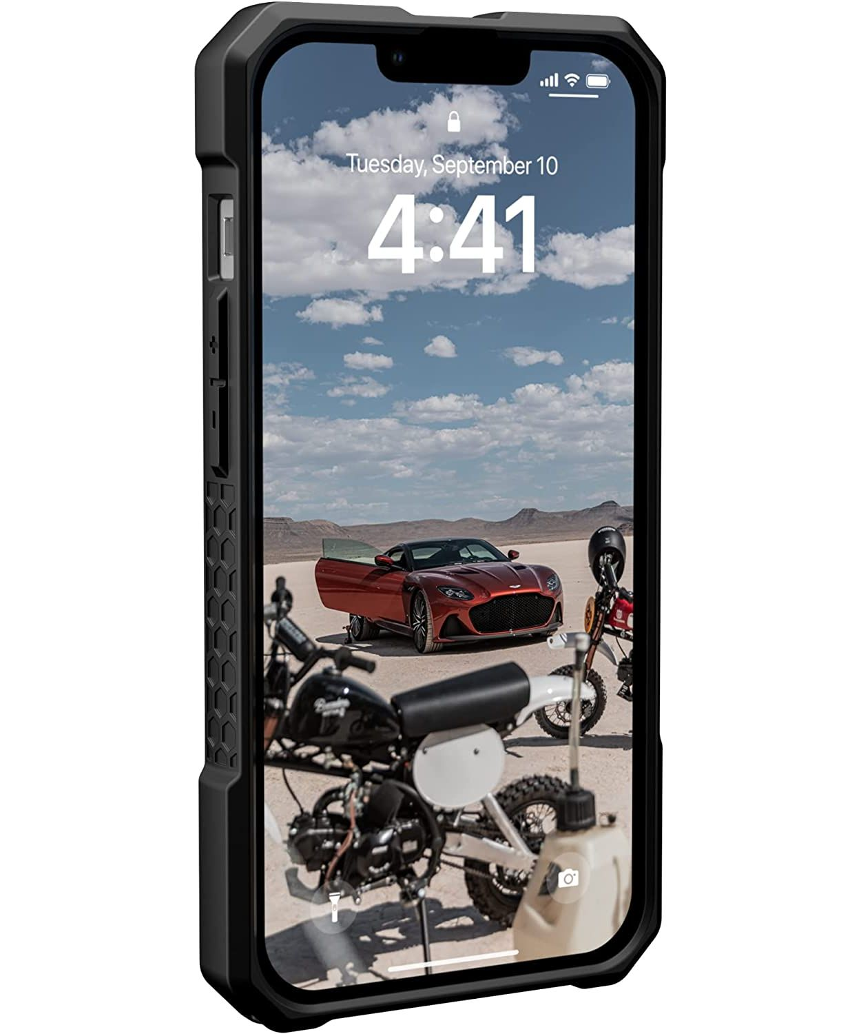 URBAN ARMOR GEAR fiber Monarch iPhone Backcover, MagSafe, Plus, Pro carbon Apple, 14