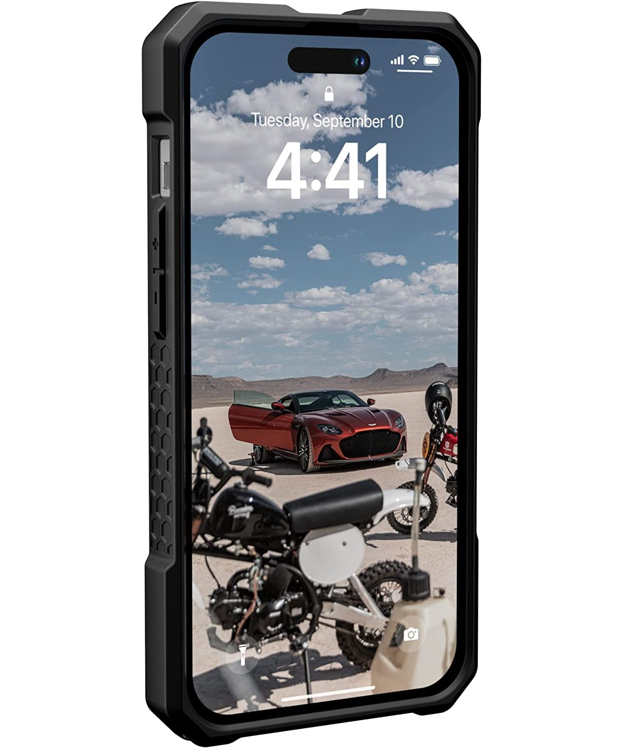 URBAN ARMOR GEAR Monarch Pro Apple, iPhone schwarz MagSafe, 14 Backcover, Pro, kevlar