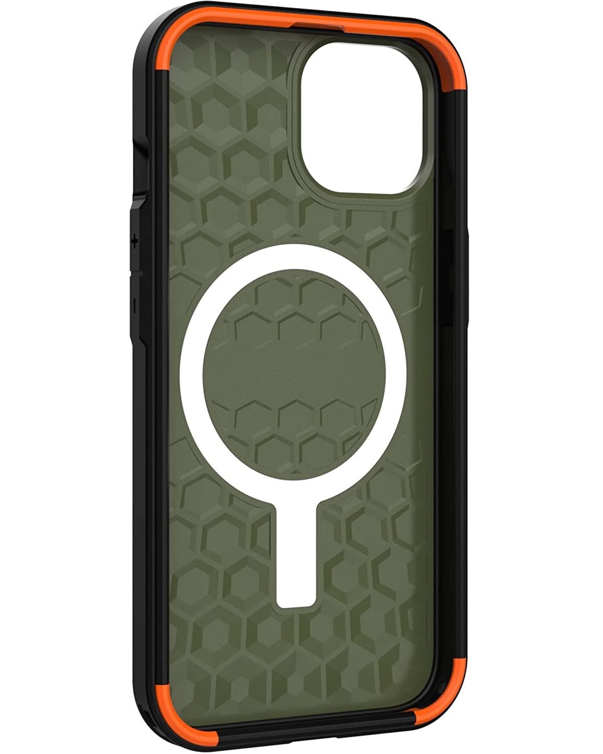 URBAN ARMOR GEAR Civilian MagSafe, iPhone Backcover, Apple, 14 grün Plus