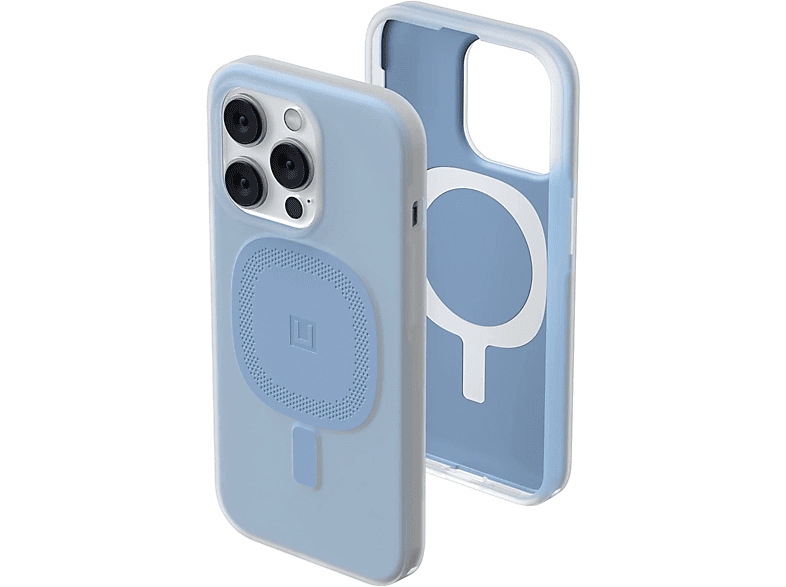 URBAN ARMOR GEAR 14 iPhone Apple, by U (transparent) [U] 2.0 Pro, Backcover, Lucent UAG MagSafe, cerulean