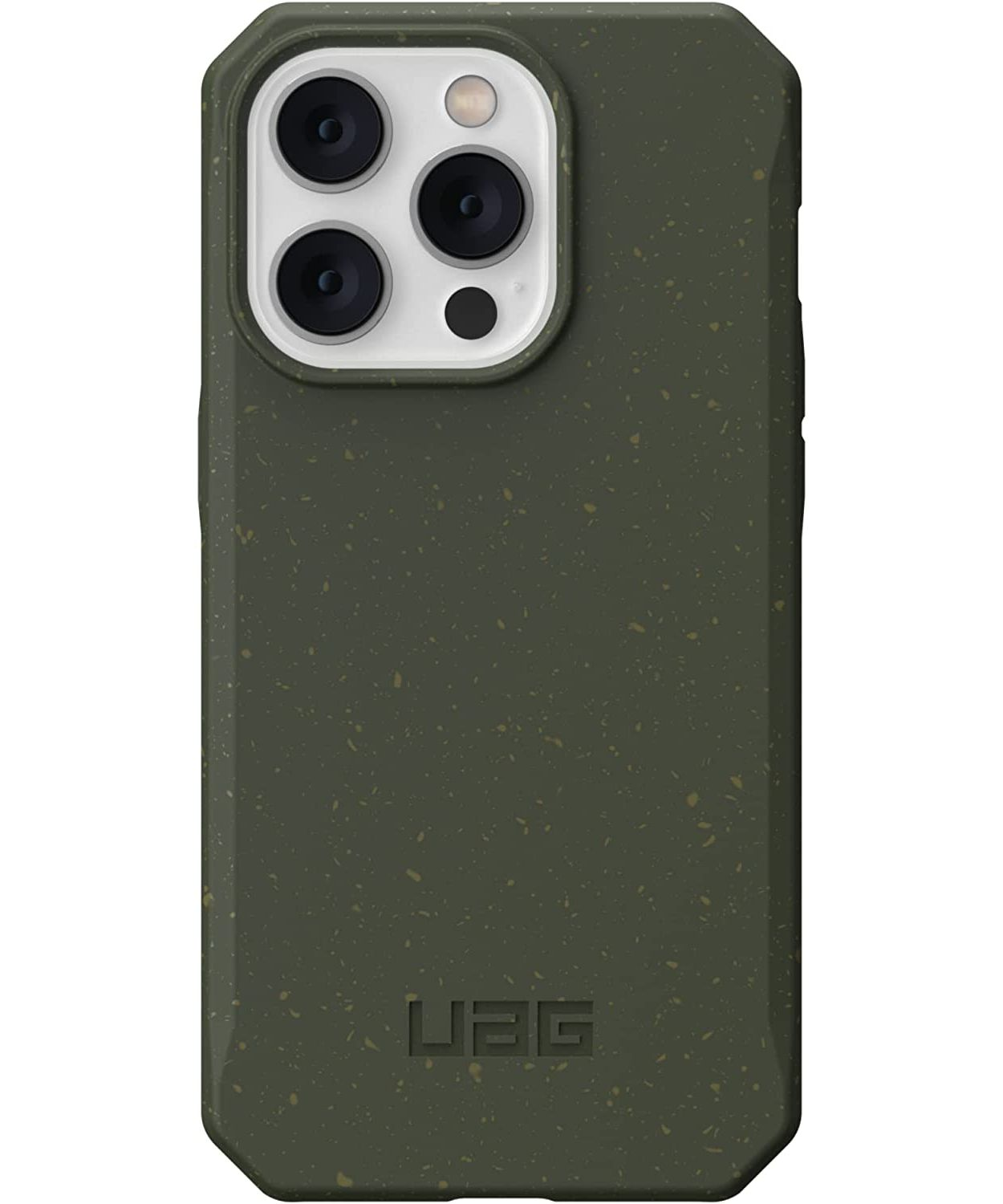 URBAN ARMOR GEAR Outback-Bio, Backcover, iPhone Pro Apple, olive 14 Max