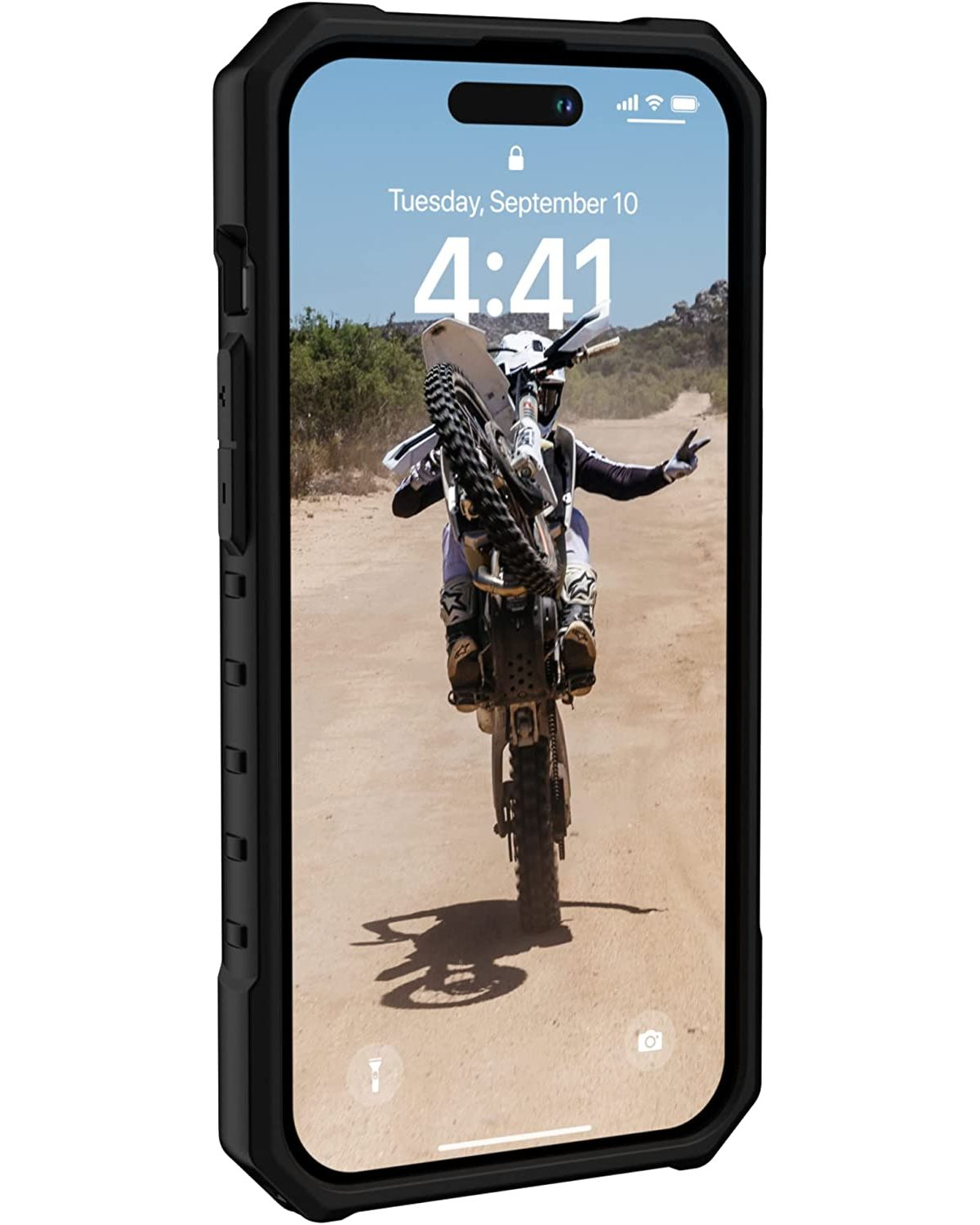 URBAN ARMOR GEAR Pathfinder MagSafe, Apple, Backcover, Max, 14 Pro iPhone schwarz