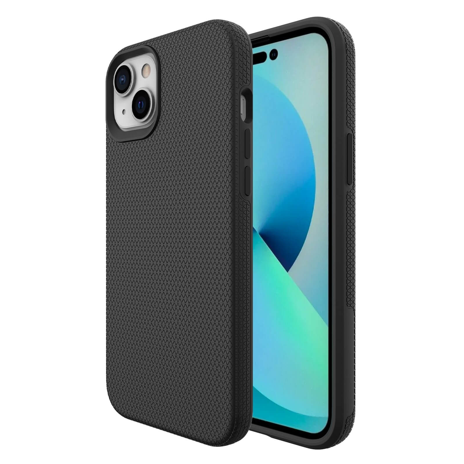 JT BERLIN Pankow Solid, Backcover, 14 Apple, iPhone Plus, Schwarz