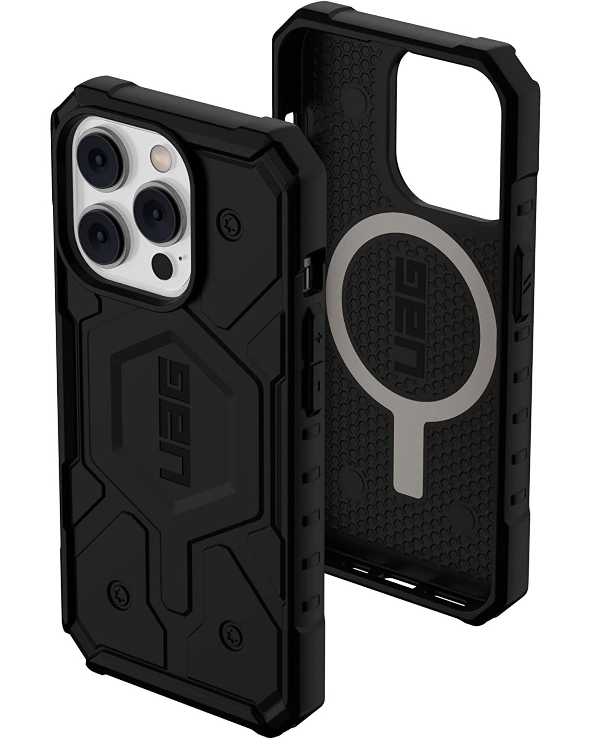 schwarz Pathfinder GEAR Pro ARMOR 14 Apple, URBAN MagSafe, Backcover, Max, iPhone