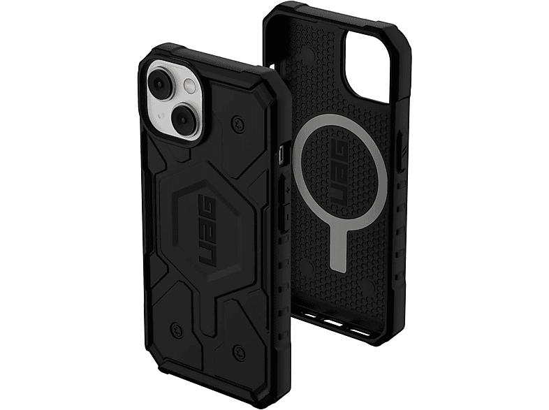 URBAN ARMOR GEAR Pathfinder MagSafe, Backcover, Apple, iPhone 14 Plus, schwarz