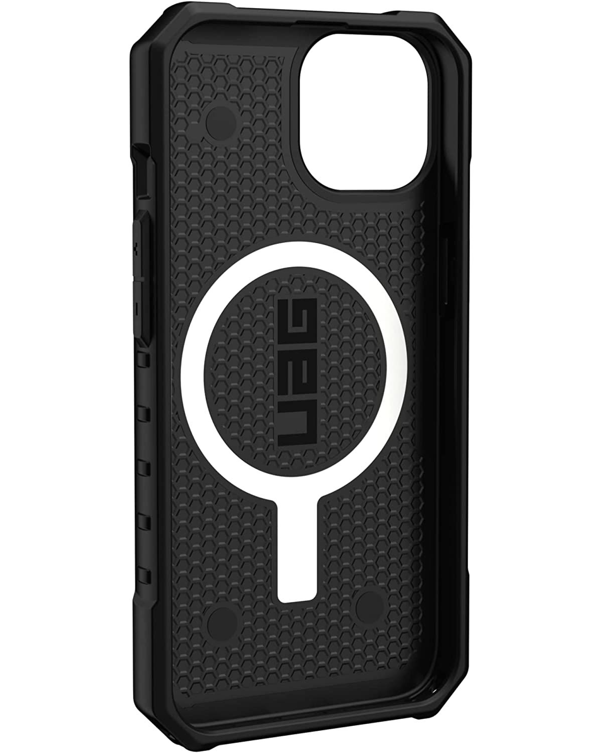 URBAN ARMOR GEAR Pathfinder iPhone Apple, schwarz Plus, 14 Backcover, MagSafe