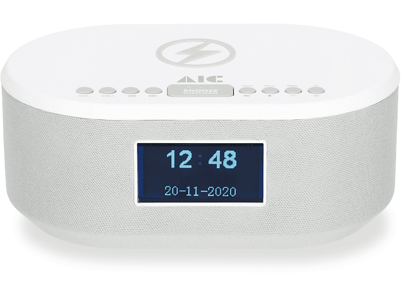 AIC 18 DAB (weiß) DAB+ Radio, DAB, DAB+, Bluetooth, weiß SATURN
