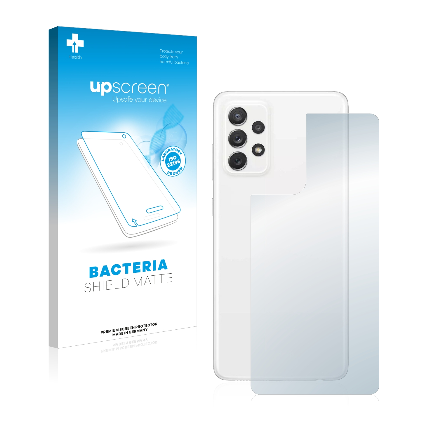 Schutzfolie(für UPSCREEN Galaxy A72 entspiegelt antibakteriell 5G) Samsung matte