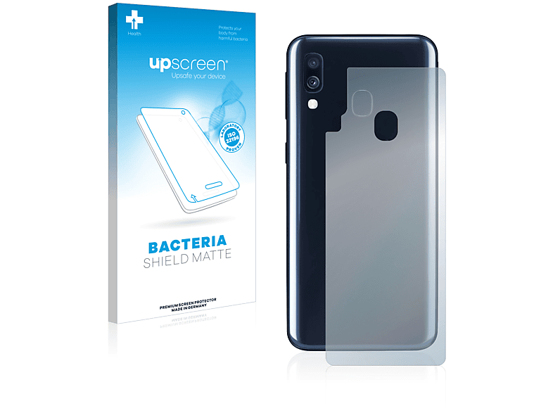 UPSCREEN antibakteriell entspiegelt matte Schutzfolie(für Samsung Galaxy A40)