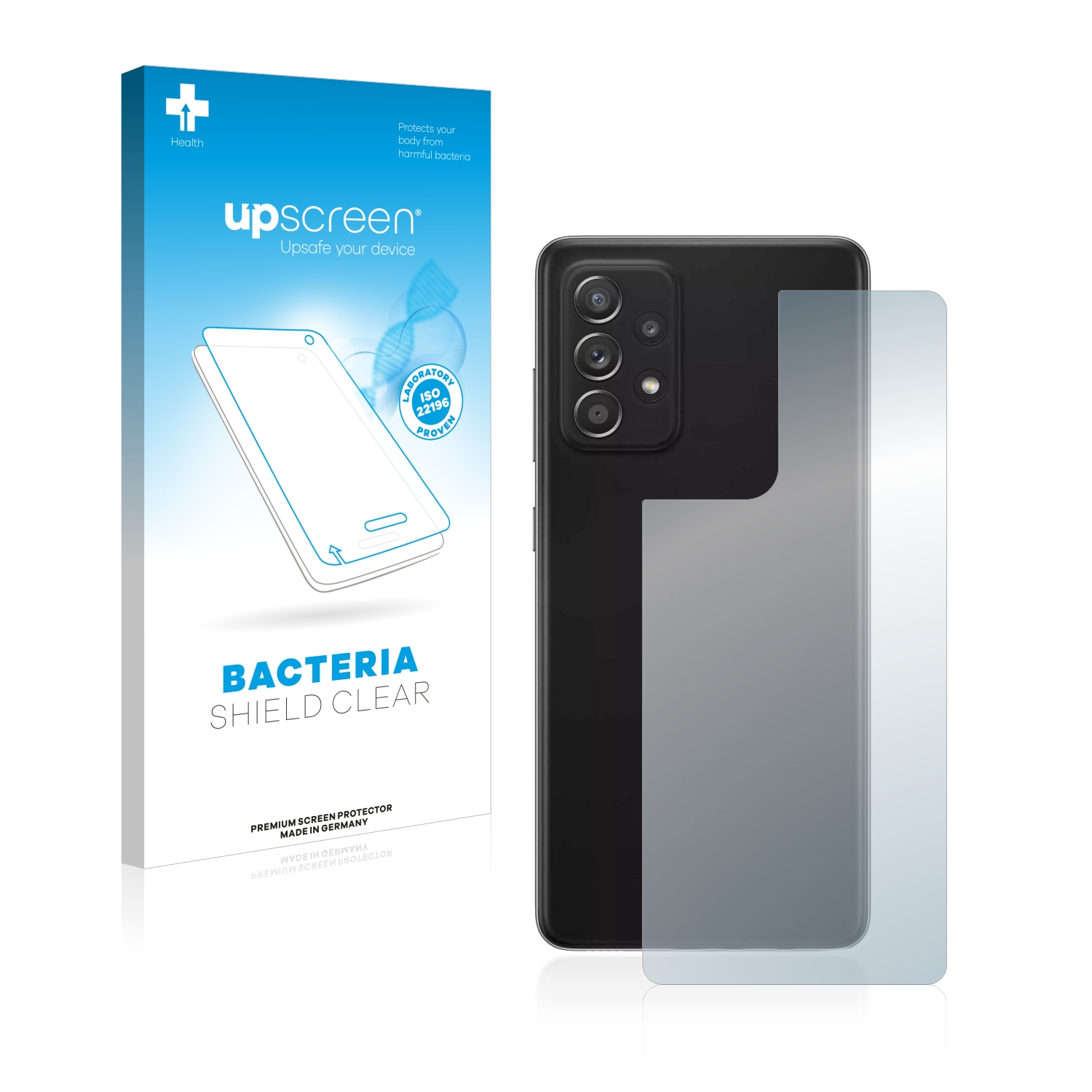 UPSCREEN antibakteriell klare Schutzfolie(für Galaxy Samsung 5G) A52