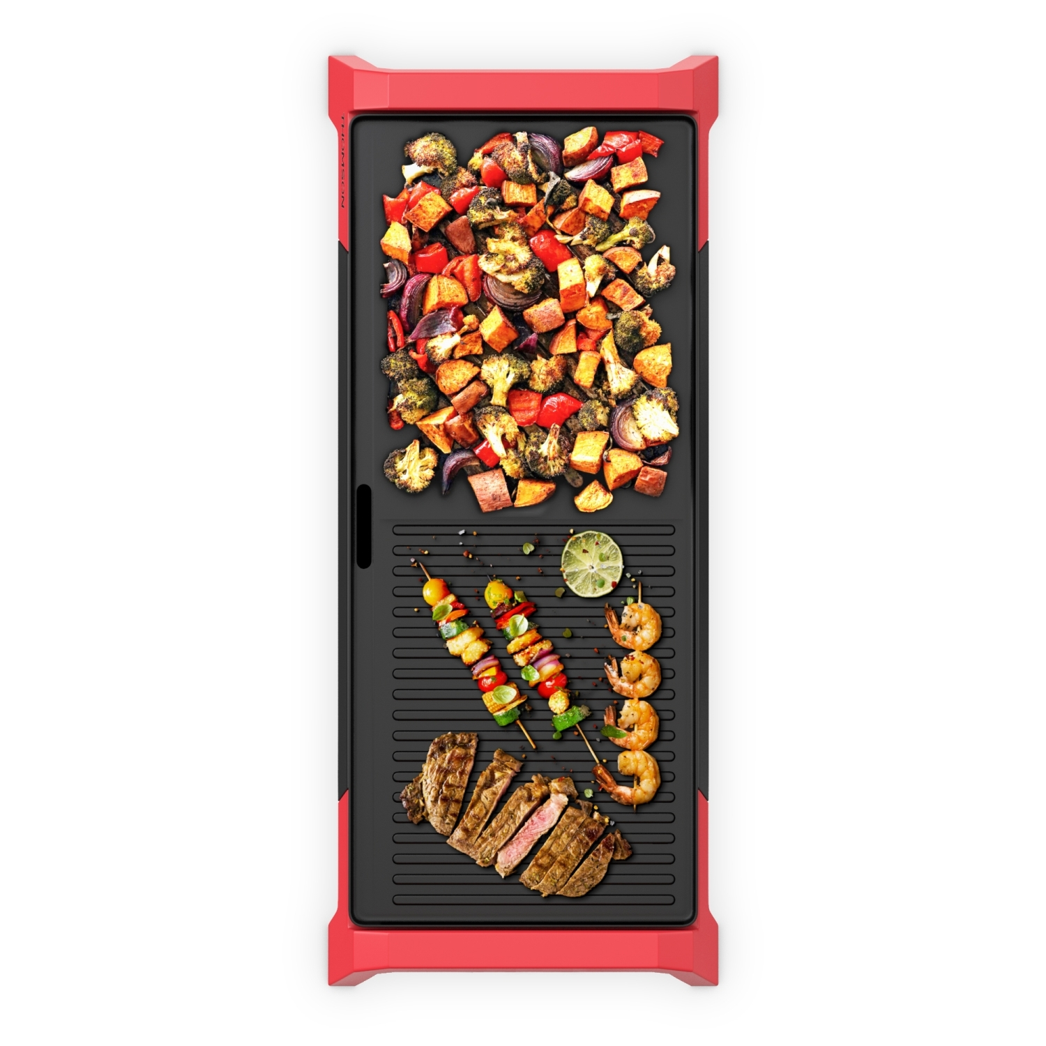 THOMSON Watt) (2200 Elektrogrill, rot THPL960G