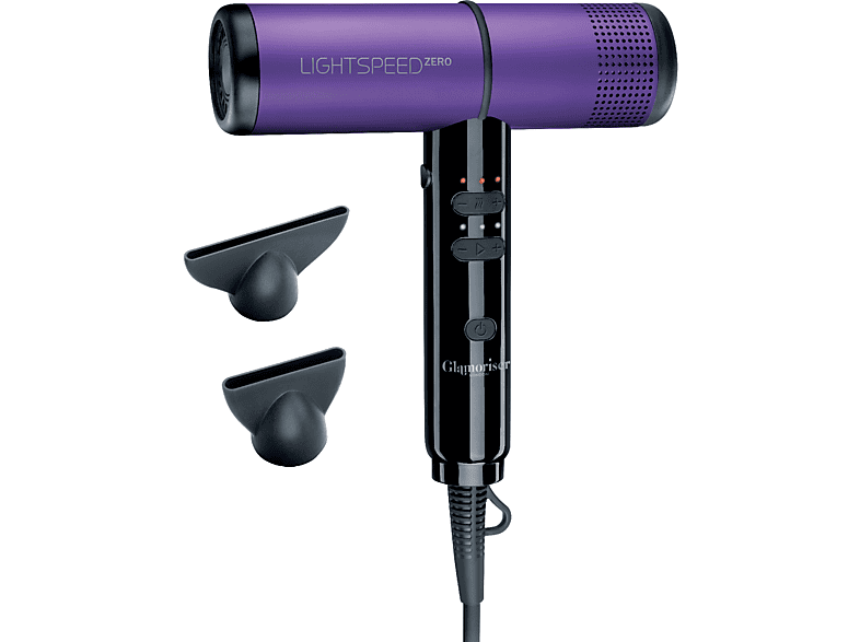 Ein wenig luxuriös GLAMORISER Lightspeed Zero Trockner Haartrockner Violett (2000 Watt)