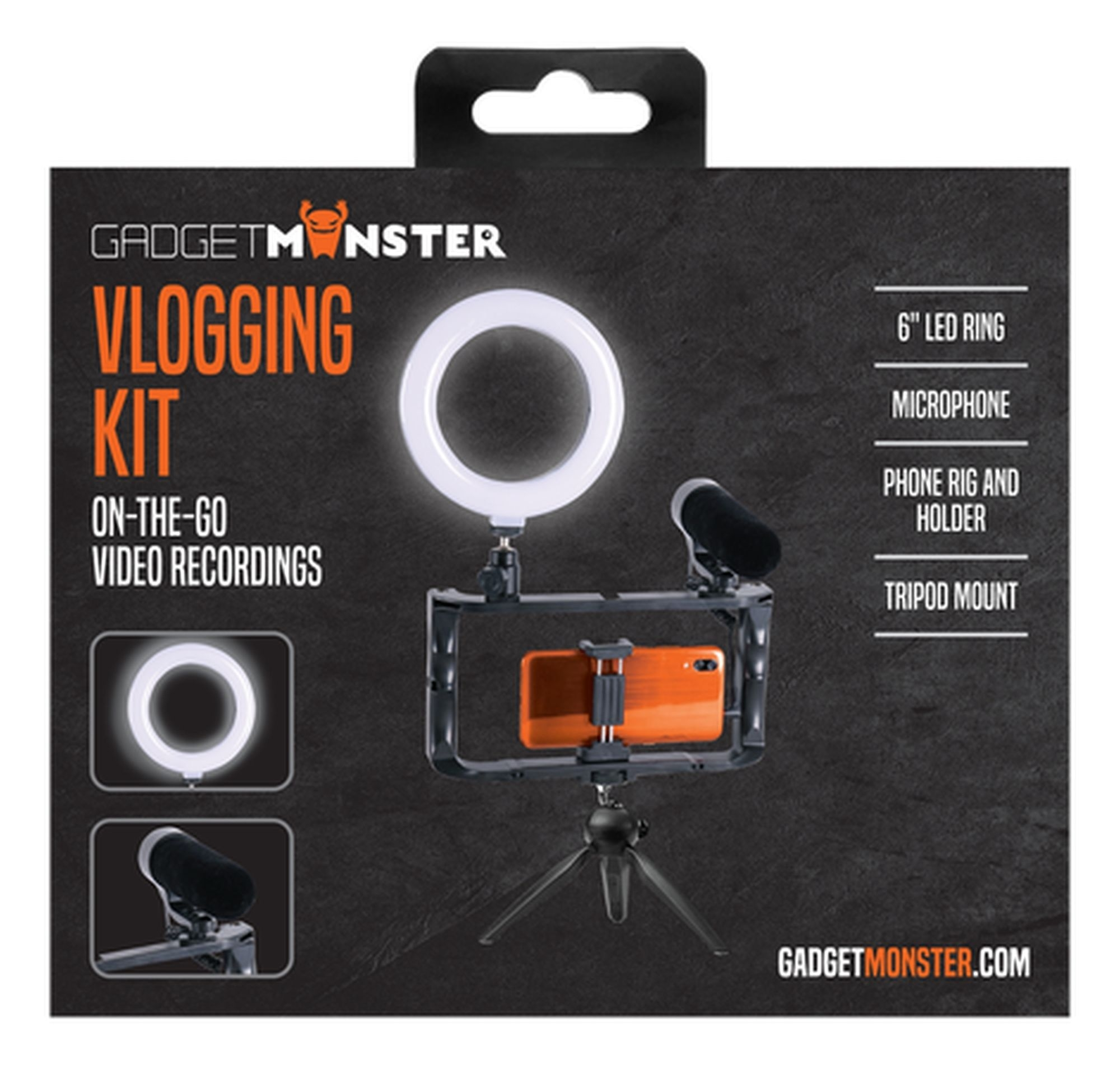 GADGETMONSTER Vlogging Kit, Vlogging Kit