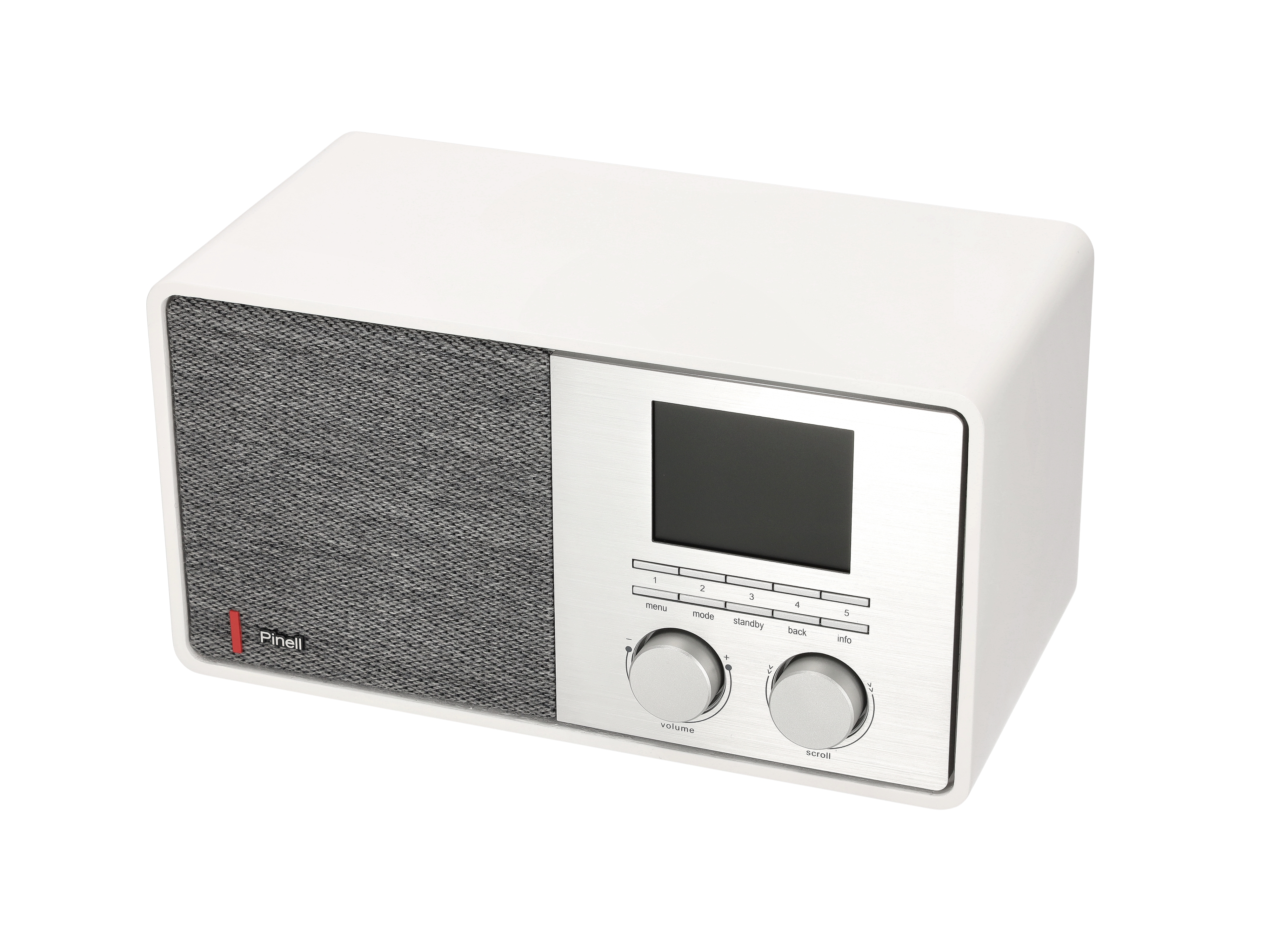 Internet-Radio, FM/DAB+, DAB+, Bluetooth, 301 Weiß PINELL Supersound