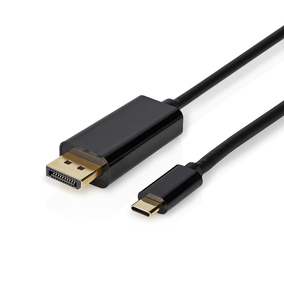 NEDIS CCGB64352BK20 USB-C Adapter, Schwarz