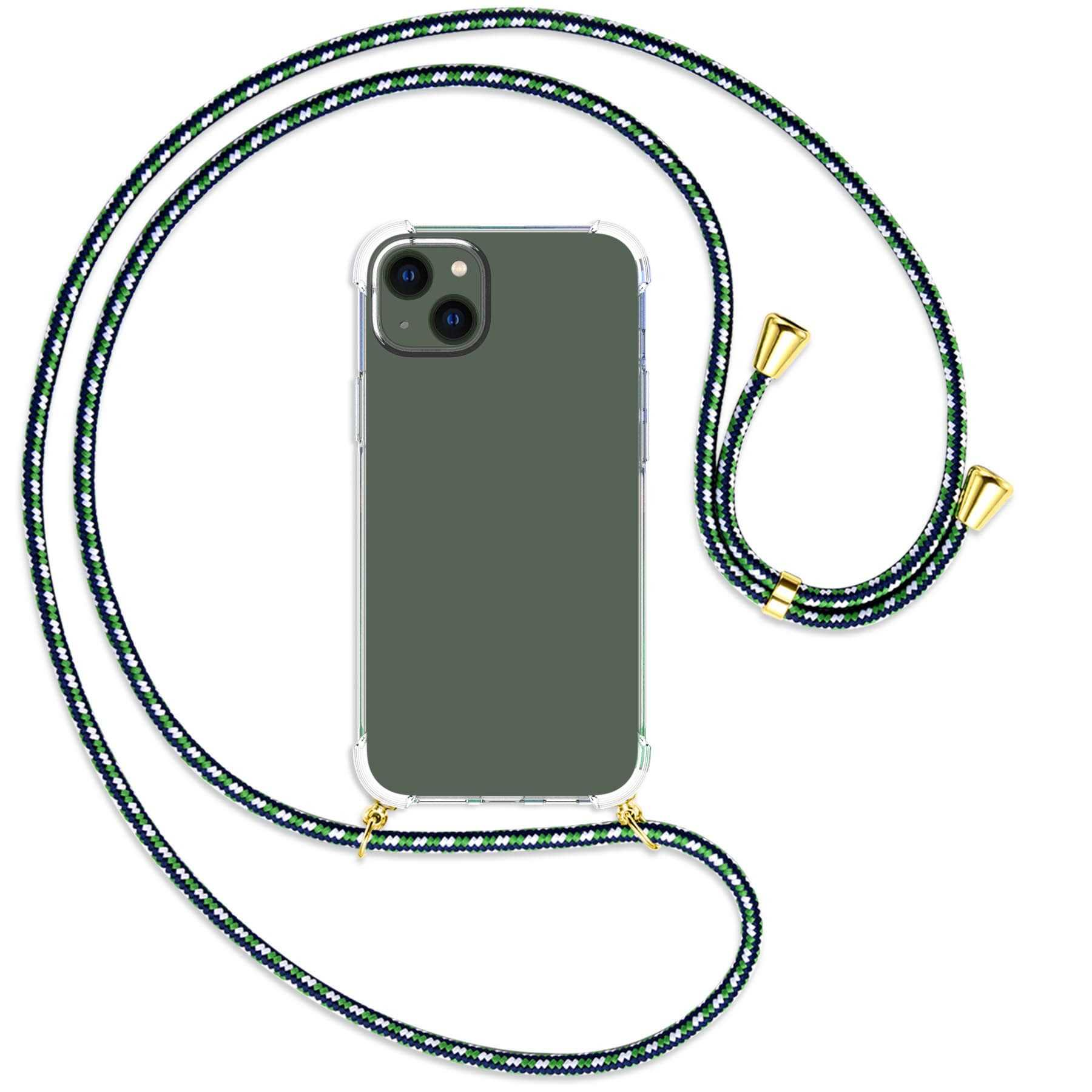 Umhänge-Hülle ENERGY Kordel, iPhone gold Maritim MTB Plus, 14 / Apple, MORE mit Backcover,