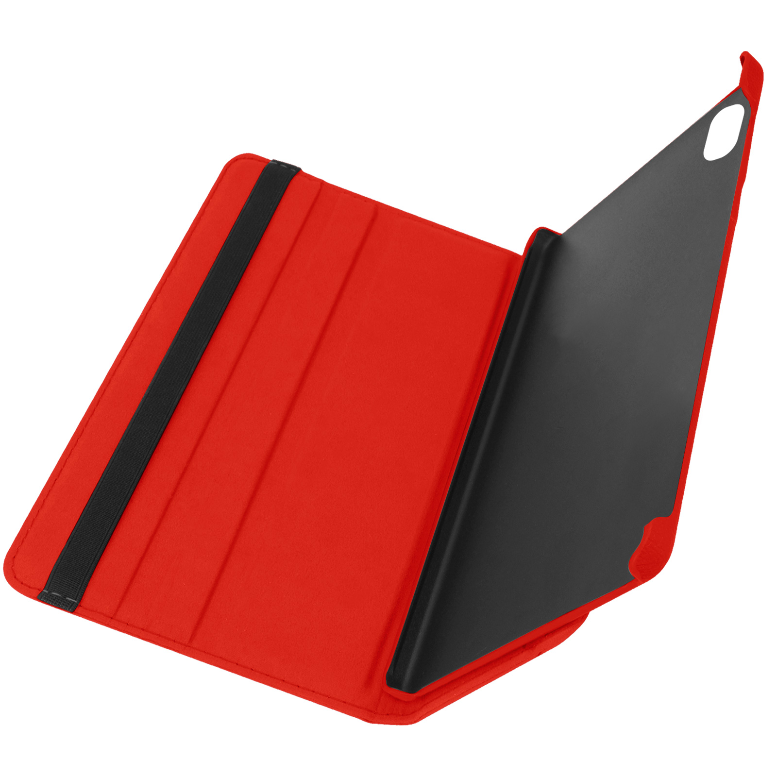 Etui 360 AVIZAR Series Rot Kunstleder, Bookcover für Apple