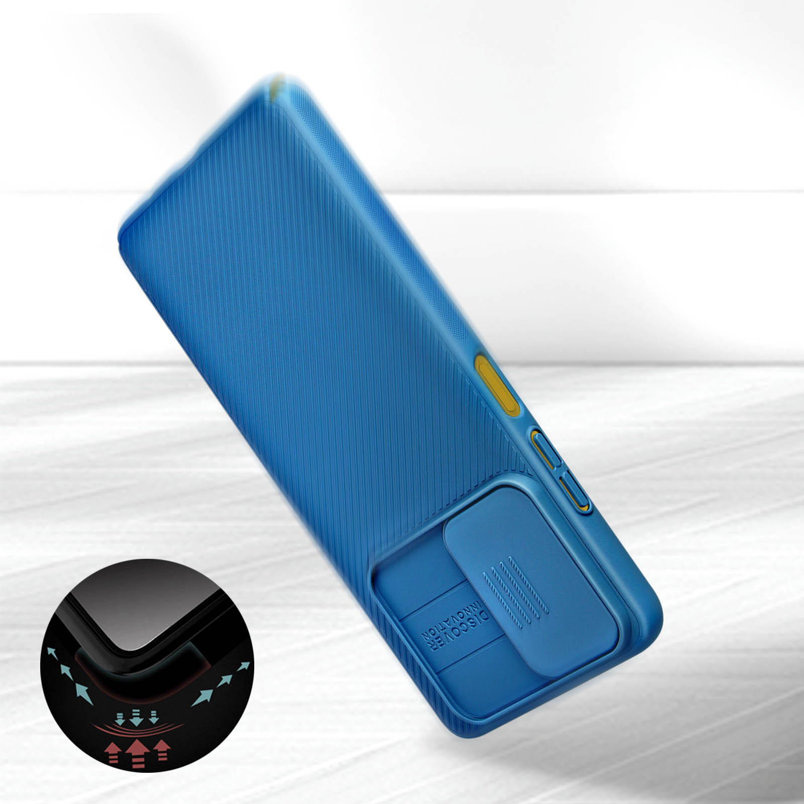 NILLKIN CamShield Pro Series, Backcover, Redmi Blau Xiaomi, 5G, Note 11S