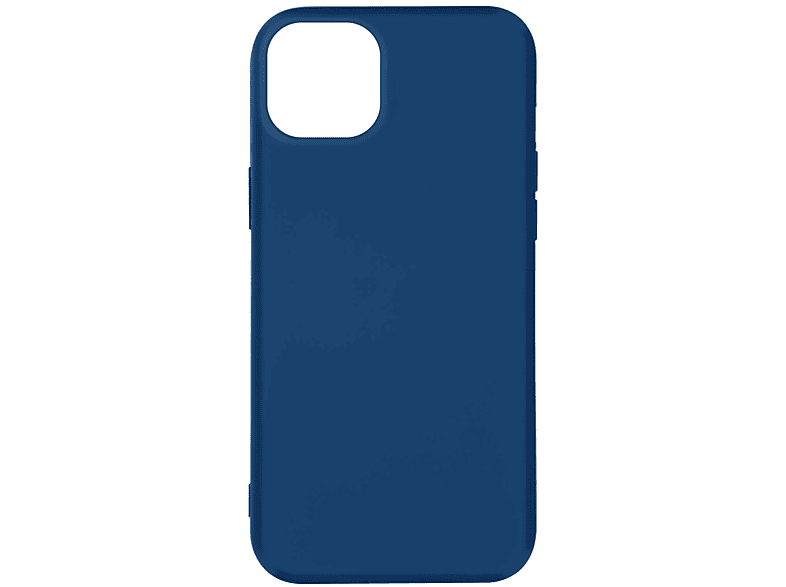 AVIZAR Soft Touch iPhone Backcover, 14, Blau Handyhülle Series, Apple