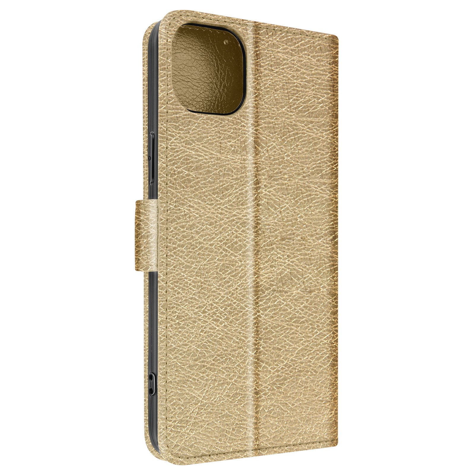 Chester iPhone AVIZAR Series, Gold Bookcover, Apple, 14,