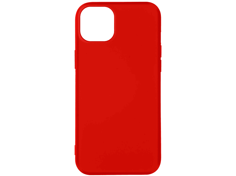 AVIZAR Soft Touch Handyhülle Series, Backcover, Apple, iPhone 14 Plus, Rot