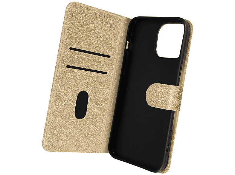 AVIZAR Chester Series, Bookcover, Apple, iPhone 14 Pro, Gold