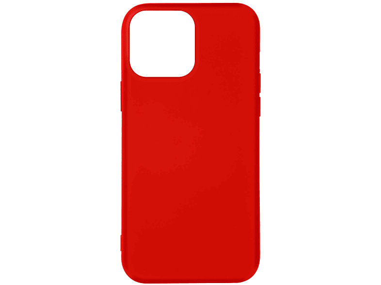 AVIZAR Soft Touch Handyhülle Series, Backcover, Apple, iPhone 14 Pro, Rot