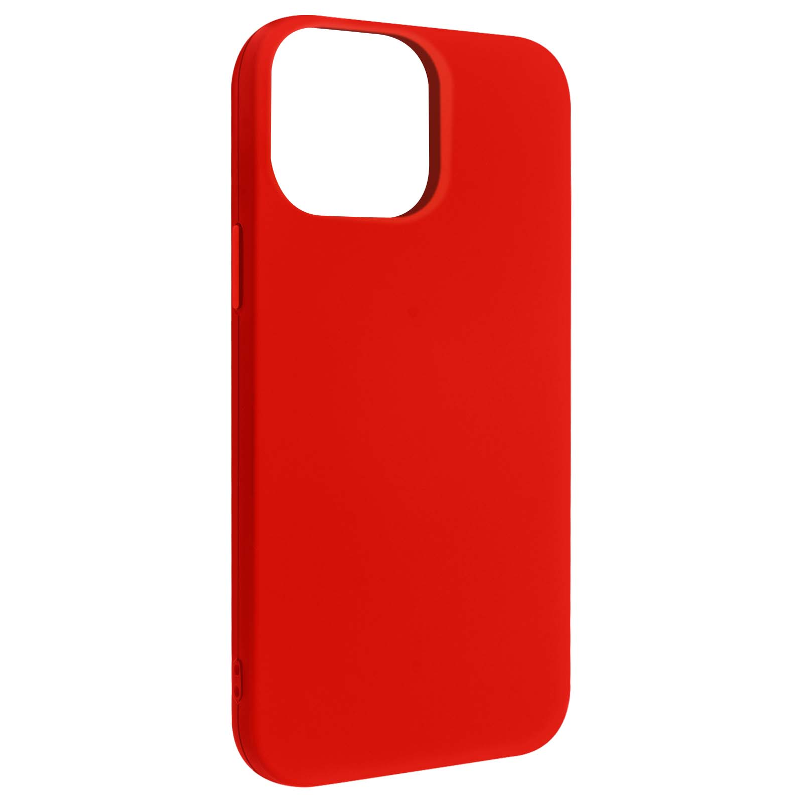 AVIZAR Soft Touch Handyhülle Series, Apple, 14 Rot Backcover, iPhone Pro